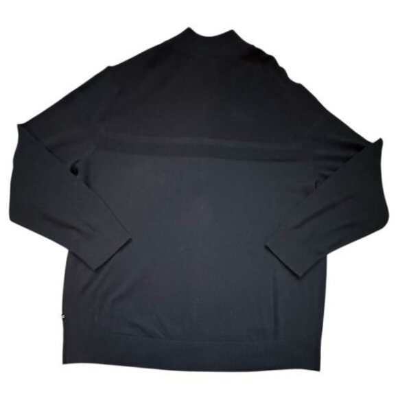 Nautica Navtech Full Zip Sweater Navy Blue Cotton Blend Lightweight MEN's SZ 3XL - Picture 6 of 8